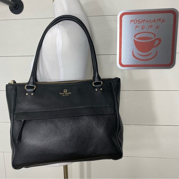kate spade Handbags - Kate Spade Shelby, Grant Park black pebbled leather satchel